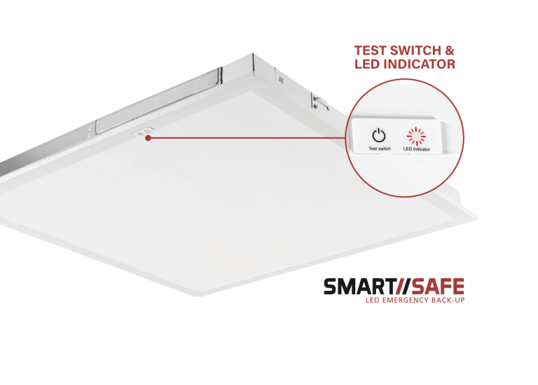 Keystone Emergency Backup to Panel Fixtures